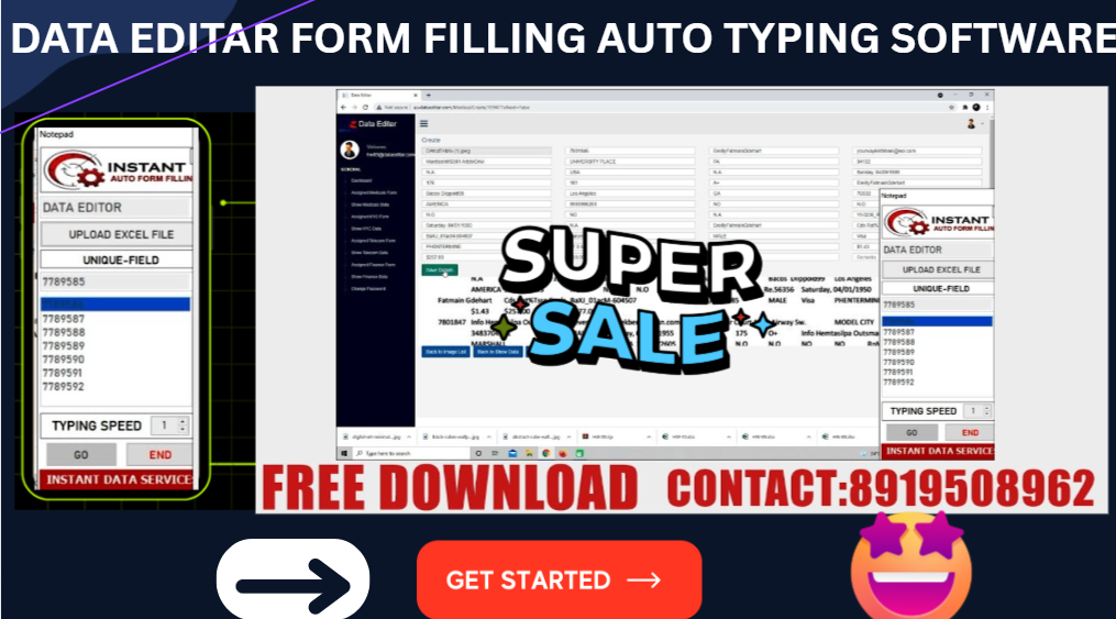 data editar form filling auto typer software free download for pc